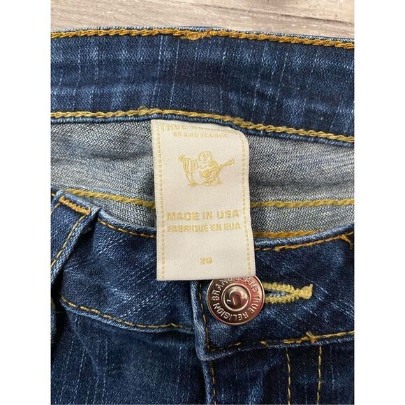 True Religion Bootcut Jeans Mid Rise Women’s Size 28 Waist - Picture 3 of 8